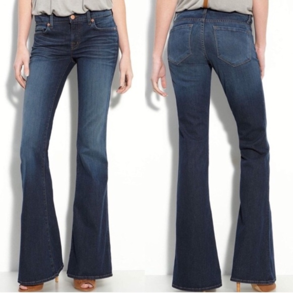 J Brand 'Babe' Flare Leg Stretch Jeans SZ 27